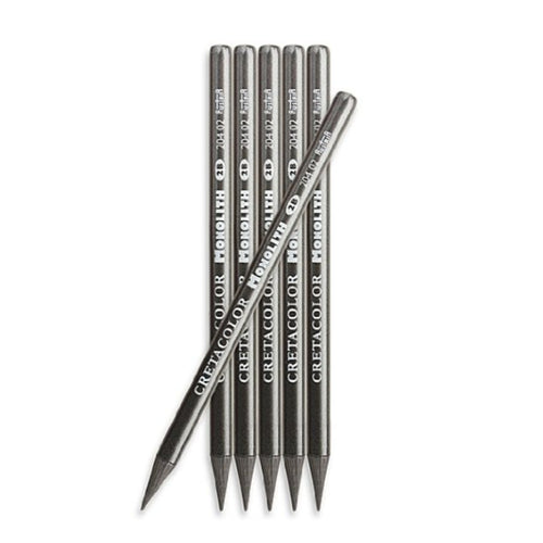 Brevillier's Cretacolor Monolith Woodless Graphite Pencils