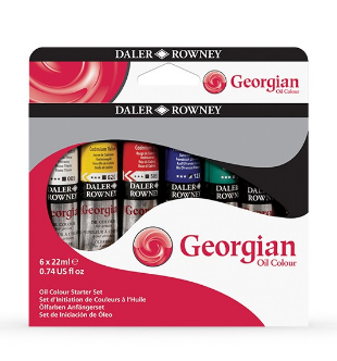 Daler-Rowney Georgian Oil Colour Sets - 22ml Tubes