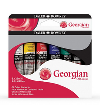 Load image into Gallery viewer, Daler-Rowney Georgian Oil Colour Sets - 22ml Tubes