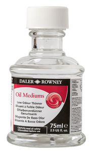 Daler-Rowney Oil Medium Low Odour Thinner 75ml