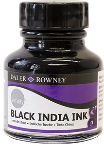 Daler-Rowney Simply Black India Ink