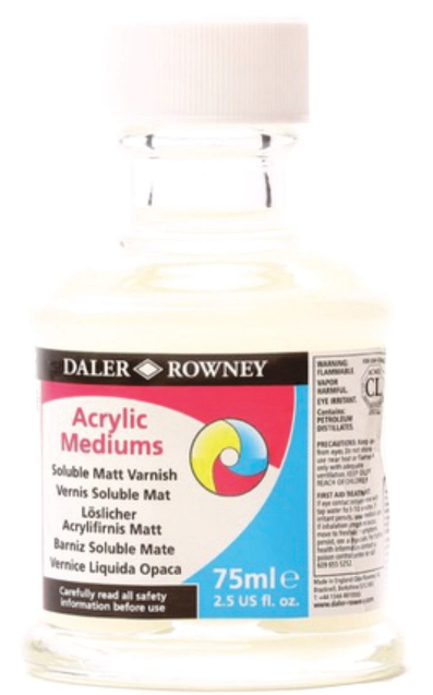 Daler-Rowney Acrylic Medium Soluble Varnish 75ml