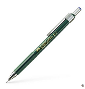 Faber Castell Grip Plus Mechanical Pencil Metallic Black