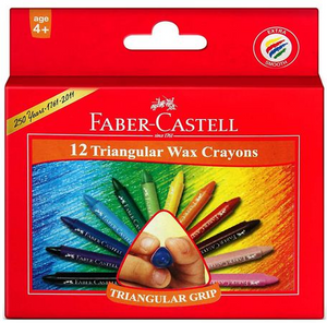 Faber Castell Wax Crayons Triangular