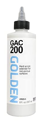GOLDEN GAC 200 Hard Acrylic Extender for Non-Porous Surfaces