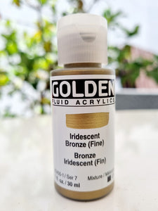 GOLDEN Fluid Acrylics - Interference and Iridescent - 30ml