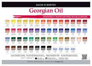 Daler-Rowney Georgian Oil 75ml Tubes