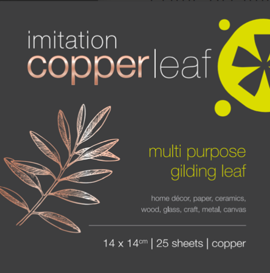 Prime Art Imitation Gilding Leaf 140mm x 140mm 25 pages