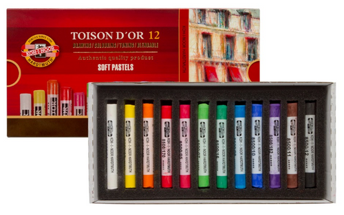 Koh-I-Noor Toison D'Or 12 Soft Pastels