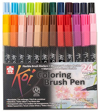 Load image into Gallery viewer, Koi Colouring Brush Pen Colour Sets