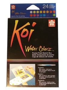 Koi Watercolours Half Pans