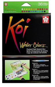 Koi Watercolours Half Pans