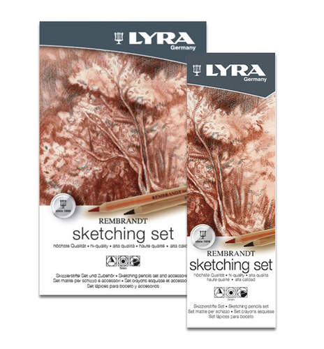 Lyra Rembrandt Sketching Pencils