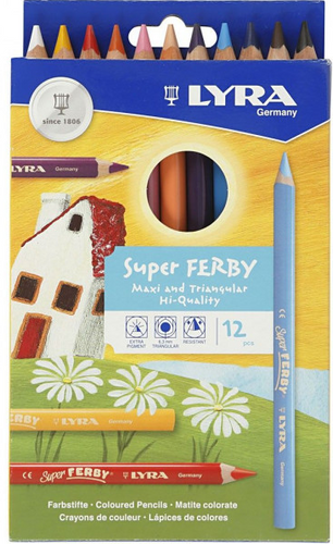 LYRA Super FERBY Lacquered Pencils 12pcs