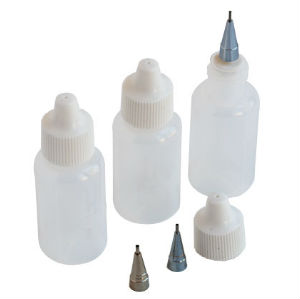 Prime Art Flow Liner Bottles with 3 Reusable Stainless Steel Tips