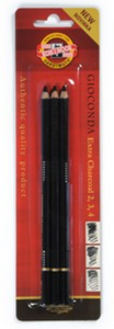 Koh-I-Noor Gioconda Extra Charcoal 3 Set (2,3,4)
