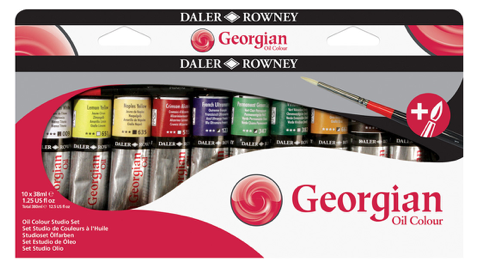 Daler-Rowney Georgian Oil Colour Sets - 22ml Tubes