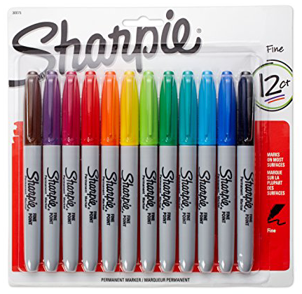 Sharpie Fine Point Permanent Marker 12 Pack