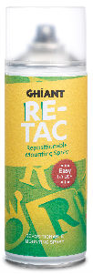 Ghiant Re-Tac Spray Adhesive 400ml
