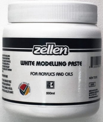 Zellen White Modelling Paste