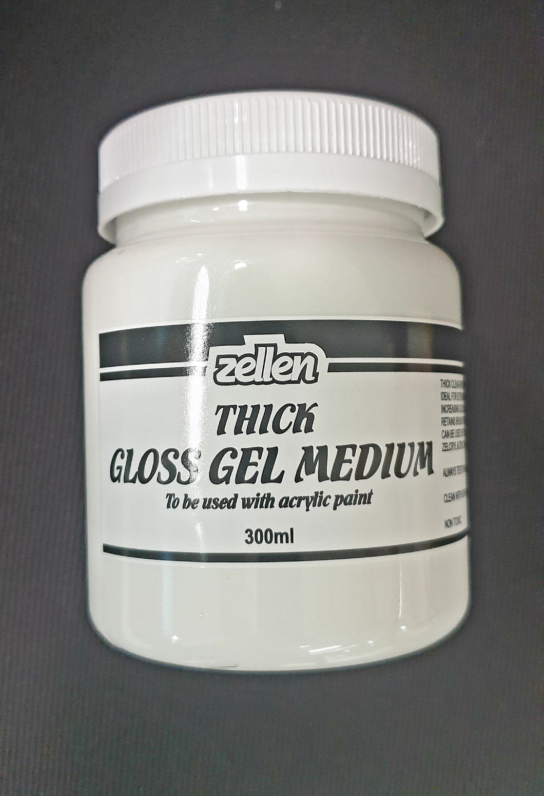 Zellen Thick Gloss Gel Medium 300ml