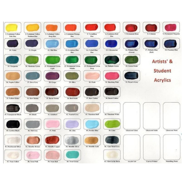SchubArt Artists' Acrylic Paint 250ml