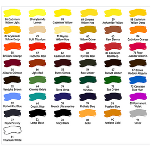 ZelCryl Acrylic Paints - 50ml/100ml Tubes