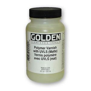 GOLDEN Polymer Varnish with UVLS (Matte)
