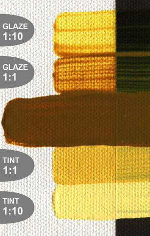 GOLDEN OPEN Acrylic