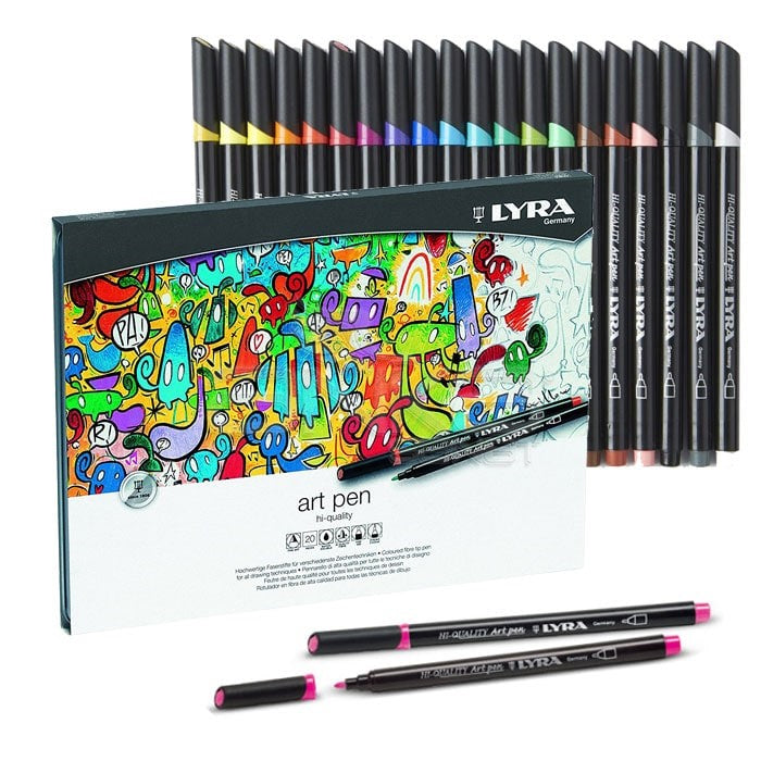 Lyra Hi-Quality Art Pen 20 Pack